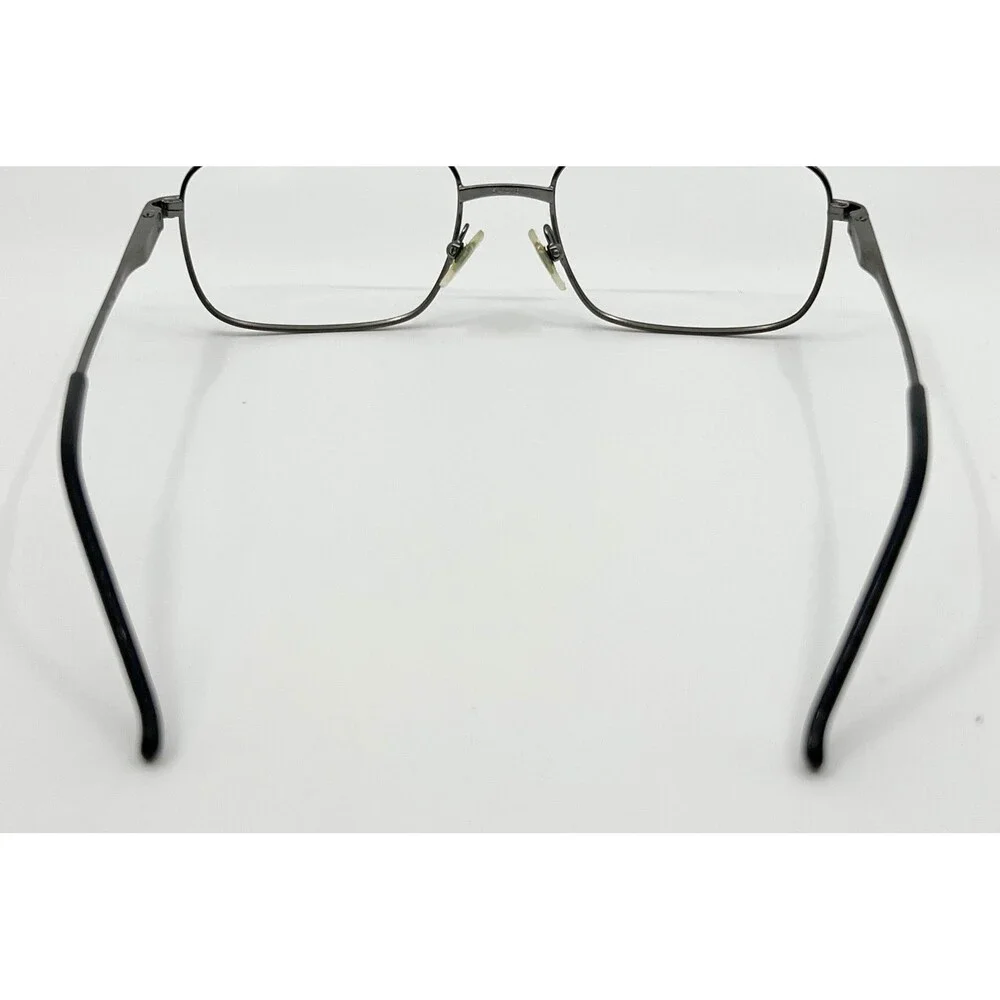 Sferoflex Eyeglass Frames Mens Gunmetal Rectangular 2197 231 54-18-140